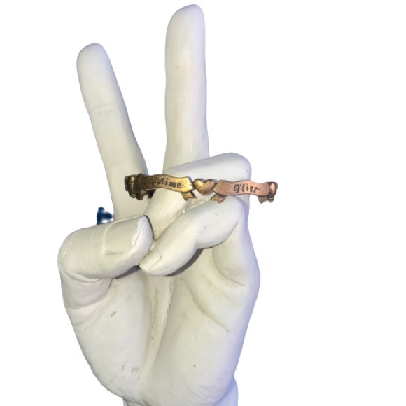 GUESS Copper Tone Bangle Bracelet - Picture 8 of 9